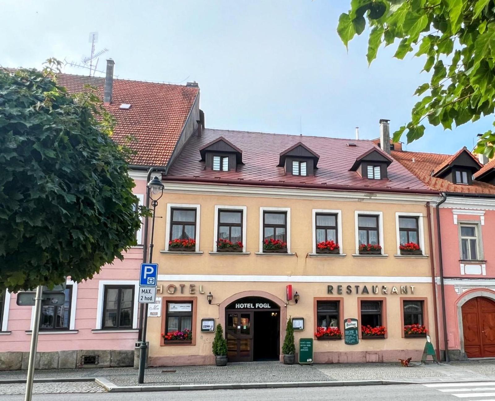 Hotel Fogl Nová Bystřice Exteriér fotografie