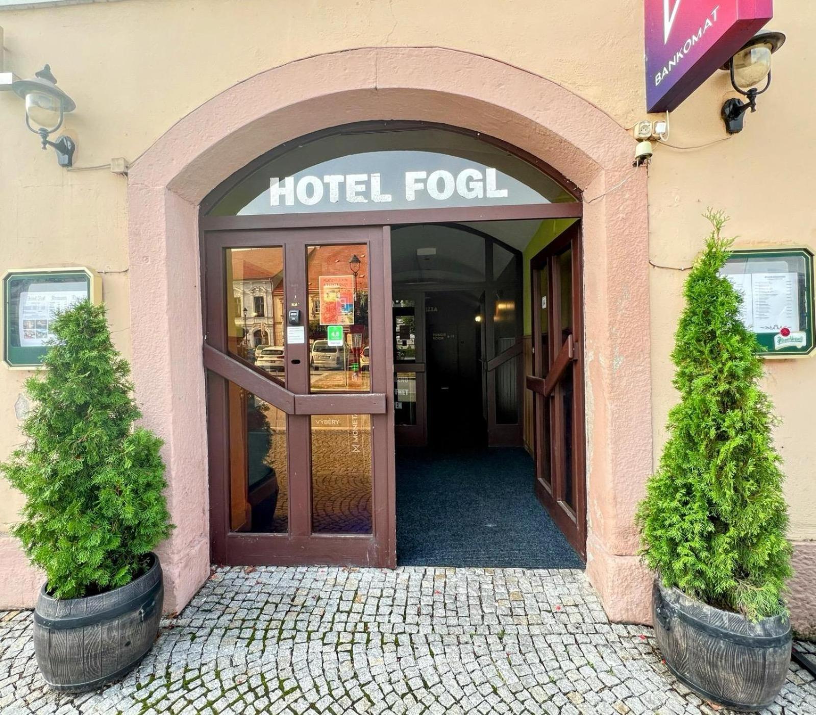 Hotel Fogl Nová Bystřice Exteriér fotografie